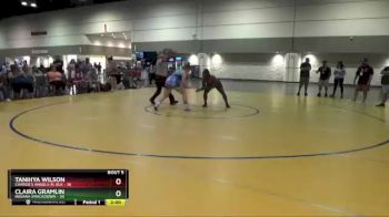 170 lbs Round 2 (8 Team) - Tanihya Wilson, Charlie`s Angels-FL Blk vs Claira Gramlin, Indiana Smackdown