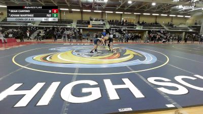 120 lbs Consi Of 8 #2 - Sean Cantino, South Kingstown vs Jovani Martinez, Ponaganset