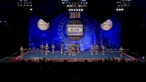 Galaxy AllStars - Blackout [2018 L3 Senior Small Coed Day 2] UCA International All Star Cheerleading Championship