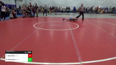 70 lbs Round Of 16 - Teague Donnelly, West Mifflin vs Reed Edmiston, Dauphin