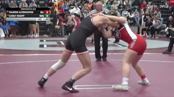 155 lbs Round 1 - Carly Knapp, Western Dubuque vs Valerie Altenhofen, Williamsburg