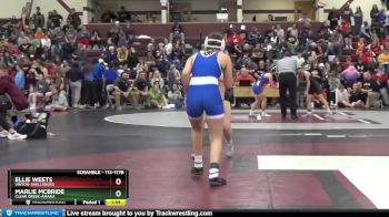113-117B 1st Place Match - Marlie McBride, Clear Creek-Amana vs Ellie Weets, Vinton-Shellsburg