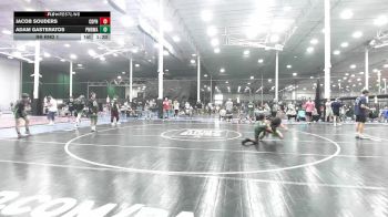 122 lbs Rr Rnd 1 - Jacob Souders, Central Dauphin vs Adam Gasteratos, Pocono Mountain Regional Wrestling Club - HS