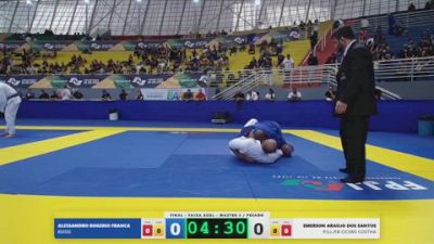 EMERSON ARAUJO DOS SANTOS vs ALESSANDRO ROGERIO FRANCA 2026 FPJJ Circuito Paulista GI Etapa 3