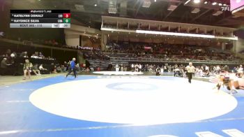 110 lbs Cons. Semi - Katelynn Oswalt, Livingston vs Kaydince Silva, Liberty Ranch