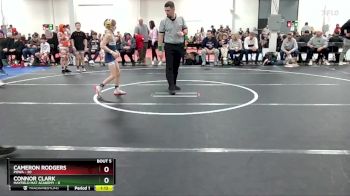 68 lbs Round 2 (8 Team) - Cameron Rodgers, POWA vs Connor Clark, Mayfield Mat Academy