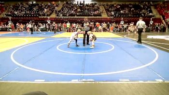60 lbs Semifinal - Holden L Yingst, Keystone Wrestling Club vs Jaxon Huffman, Tulsa Blue T Panthers