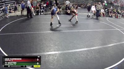 95 lbs Round 1 (6 Team) - Ty Whitten, Indiana Gold vs Jack Clemenson, Team USA