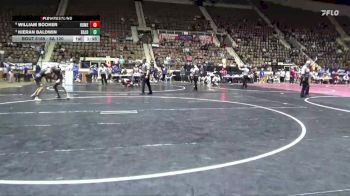 6A 120 lbs Quarterfinal - Kieran Baldwin, Baldwin County vs William Booker, Homewood Hs