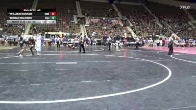 6A 120 lbs Quarterfinal - Kieran Baldwin, Baldwin County vs William Booker, Homewood Hs