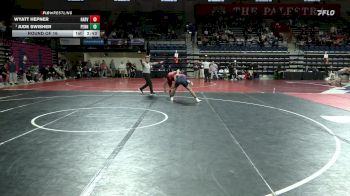 157 lbs Round Of 16 - Wyatt Hepner, Harvard vs Jude Swisher, Penn