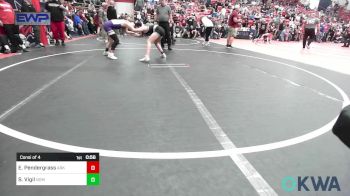 105 lbs Consi Of 4 - Elizabeth Pendergrass, Ark City Takedown vs Scarlett Vigil, Team Nomad