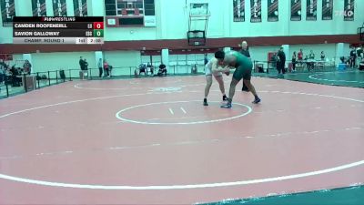 285 lbs Champ. Round 1 - Camden Roofenerll, Linfield vs Savion Galloway, Evergreen State College