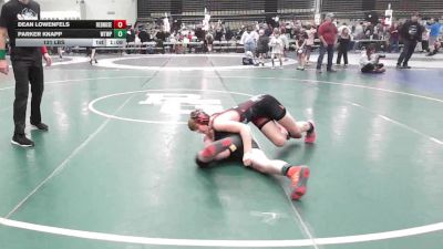 131 lbs Rr Rnd 2 - Dean Lowenfels, RedNose Wrestling School - ESC vs Parker Knapp, Washington Twp - ESC