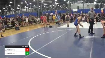 90 lbs Consi Of 4 - Jack Mulnix, Ringers vs Torrey Paplow, Fmt/mcw Redbulls