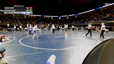 115 lbs Round Of 32 - Adam Lopez, Pleasant Valley vs Dexter Ward, Chestnut Ridge