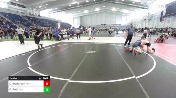144 lbs Consi Of 8 #2 - Caleb Gustafson, New Mexico Outlawz vs Otis Ruth, Boulder City