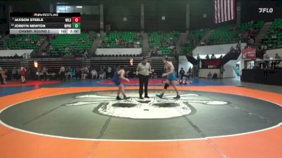 1A-4A 138 Champ. Round 2 - Jaxson Steele, Wilson vs Jordyn Newton, White Plains