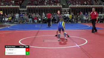 66 lbs 5th Place Match - Emerson Marsh, North Montana Wrestling Club vs Trinaty Isakson, Shepherd Wrestling Club