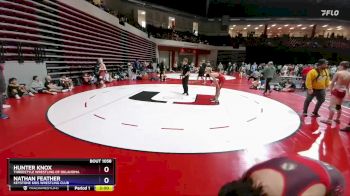 126 lbs Cons. Round 3 - Hunter Knox, Threestyle Wrestling Of Oklahoma vs Nathan Feather, Keystone Kids Wrestling Club