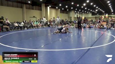 138 lbs Semis & 5th Wb (32 Team) - Isaiah Stamps, Alabama Elite Black vs Brock Gunnels, Level Up