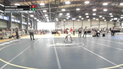 120 lbs Round Of 32 - Gavin Samons, FL vs Jonderious Williams, GA