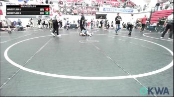 55 lbs Rr Rnd 4 - Cannon Corley, Harrah Little League Wrestling vs Mason Gregory, Harrah Little League Wrestling