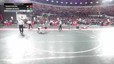 60 lbs Cons. Round 4 - Elijah Platten, Mollitium vs Gunner Schultz, Gillett/Suring