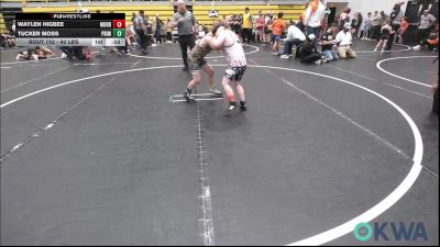 90 lbs Rr Rnd 4 - Waylen Higbee, Morrison Takedown Club vs Tucker Moss, Prime Wrestling