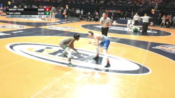 3A 120 lbs Cons. Semi - Brody Page, Aurora (Marmion Academy) vs Ray Long, Niles (Notre Dame)