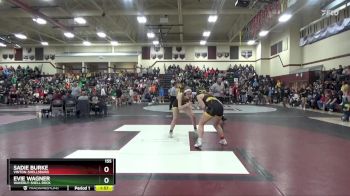 155 lbs Round 2 - Sadie Burke, Vinton-Shellsburg vs Evie Wagner, Waverly-Shell Rock