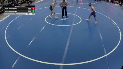 150 lbs Quarterfinals (8 Team) - Tyler Harrill, Omaha Skutt Catholic vs Coy Beetison, Ashland-Greenwood