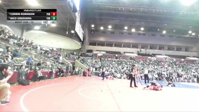 73 lbs Semifinal - Corbin Robinson, Panther Youth Wrestling-CPR vs Nico Oseguera, Team Conquer Wrestling