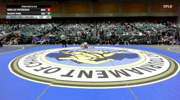 106 lbs Consi Of 32 #2 - Emillio Peterson, Madison vs Elijah Vigil, Northglenn