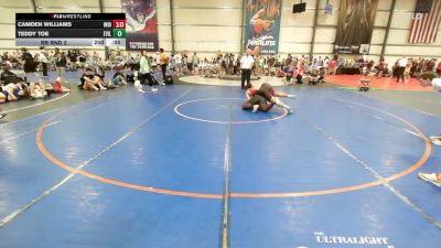 285 lbs Rr Rnd 2 - Zach Clark, Indiana Outlaws White vs Bryce Dadey, Evil Empire