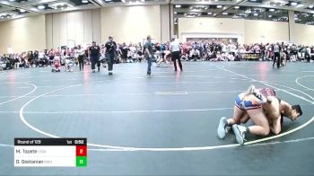 175 lbs Round Of 128 - Max Topete, Legacy WC vs Daniel Gostanian, Bishop Gorman WC