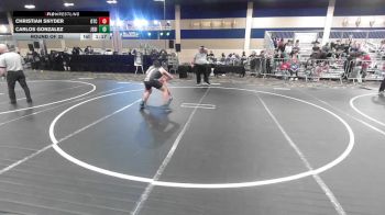 144 lbs Round Of 32 - Christian Snyder, Otc vs Carlos Gonzalez, Jedi Wr Ac