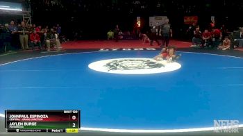 113-5A Quarterfinal - JohnPaul Espinoza, Central - Grand Junction vs Jaylen Burge, Ponderosa