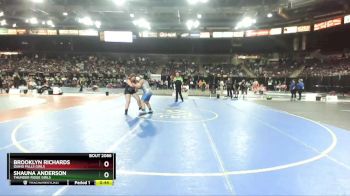 185G Cons. Round 5 - Brooklyn Richards, Idaho Falls Girls vs Shauna Anderson, Thunder Ridge Girls