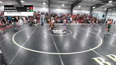 132 lbs Round 5 (8 Team) - David Emery, Pinedale vs Zander Bates, Lyman