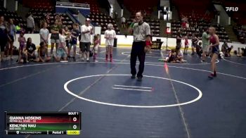 98 lbs Finals (2 Team) - Gianna Hoskins, Metro All Stars vs Kenlynn Nau, Bad Bass