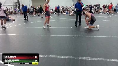 144 lbs Round 7 (8 Team) - Clayton Miller, TNWC White vs Kade Burns, Este Built Gold