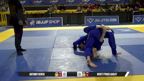 Wyatt Ptrick Ashley vs Anthony Benito 2026 Pan Jiu Jitsu IBJJF Championship