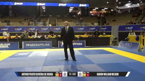 Baron William Nelson vs Arthur Piloto Oliveira De Sousa 2026 Pan Jiu Jitsu IBJJF Championship