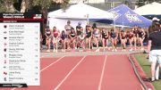 Women's 1500m Open B, Finals 1