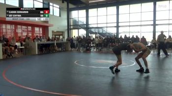 120 lbs Cons. Round 2 - Jet Chyma, Trojan Warrior Elite vs Caden Edwards, Hawkeye Wrestling Academy