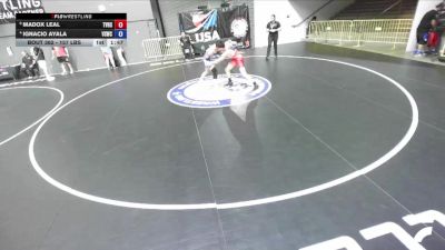 157 lbs Cons. Round 2 - Madox Leal, Temecula Valley High School Wrestling vs Ignacio Ayala, Valley Silverbacks Wrestling Club