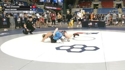 138 lbs Cons. Sub-quarters - Reid Stoddard, Virginia vs Isaac Brown, Ohio