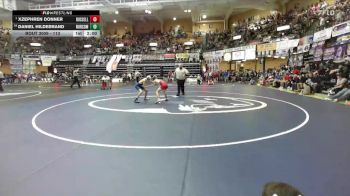 113 lbs Champ. Round 1 - Xzephren Donner, Russell Hs vs Daniel Hildebrand, Norton Community Hs