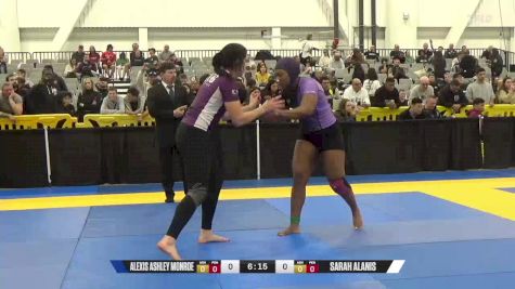 Sarah Alanis vs Alexis Ashley Monroe 2024 World IBJJF Jiu-Jitsu No-Gi Championship